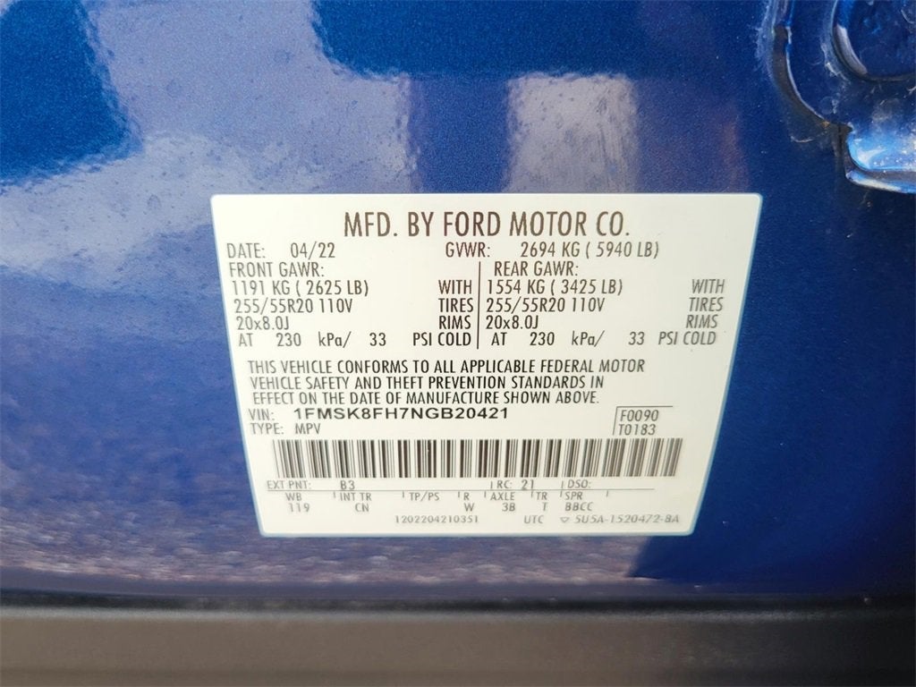 2022 Ford Explorer Limited