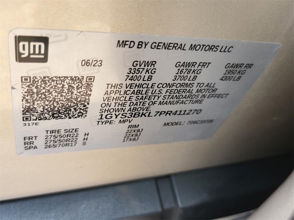 2023 Cadillac Escalade Premium Luxury